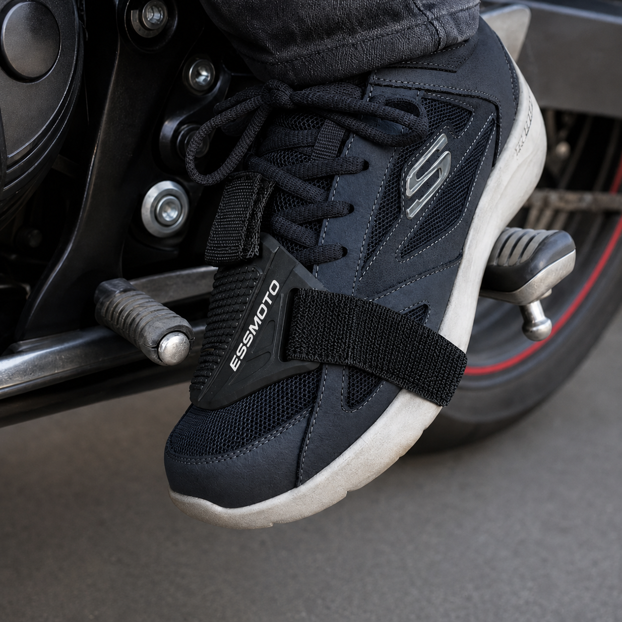 ESSMOTO Motorcu Ayak Koruyucu